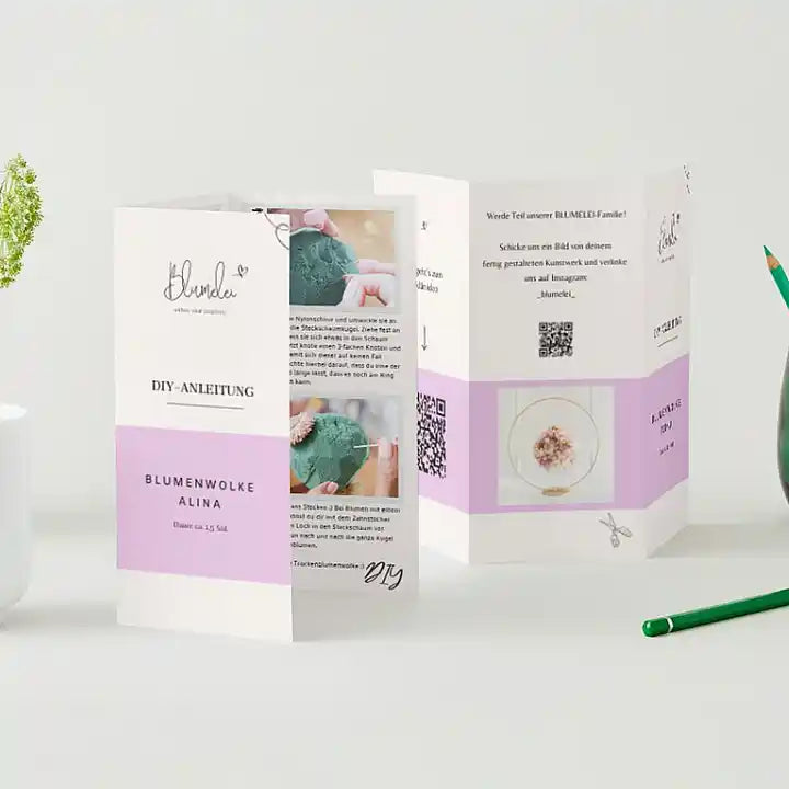 So funktionieren unsere DIY-Sets für Trockenblumen