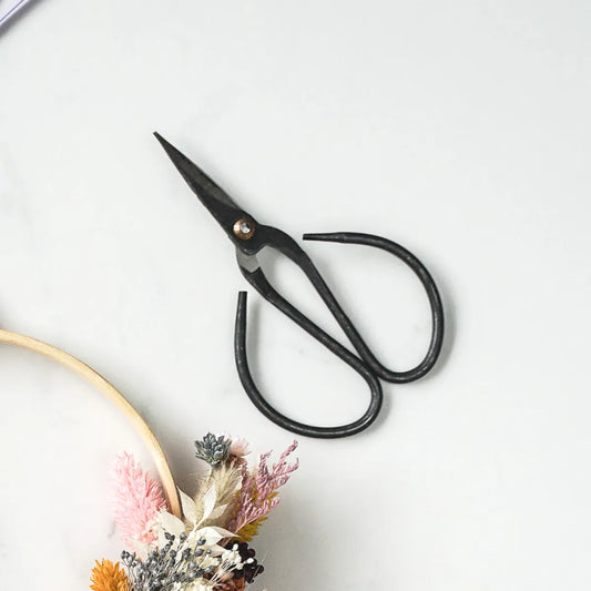 Blumelei Bastelschere – Handgemachtes DIY-Trockenblumen-Set für kreative Dekoration.