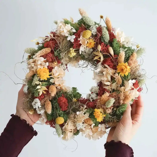 DIY-Set Tischkranz Lieselotte | 25 cm Durchmesser