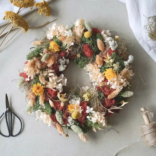 DIY-Set Tischkranz Lieselotte | 25 cm Durchmesser