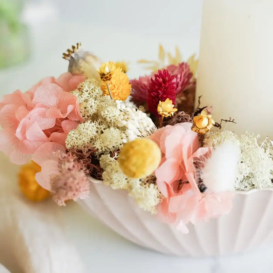 DIY-Set Trockenblumengesteck Lotte