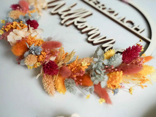 DIY Set Trockenblumen Türkranz Flores