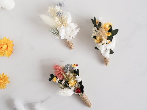 Erklärvideo für DIY-Set Boutonnière