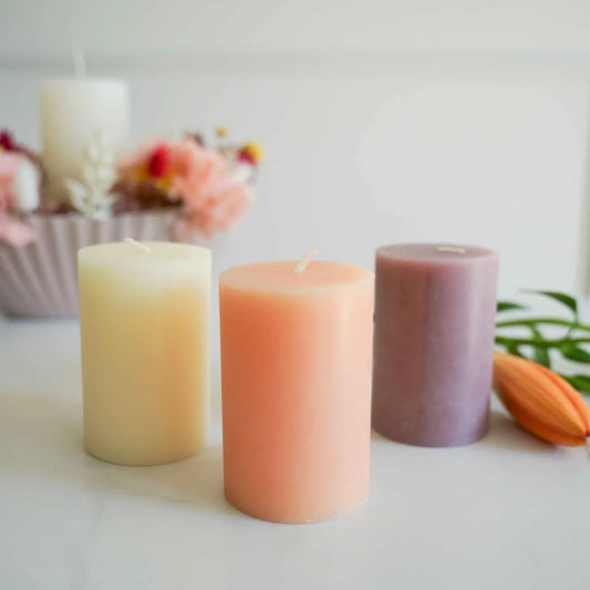 Kerze für Tischkranz