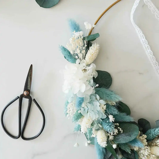 DIY-Set Trockenblumenkranz Stefania