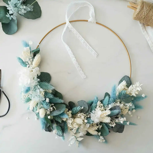 DIY-Set Trockenblumenkranz Stefania