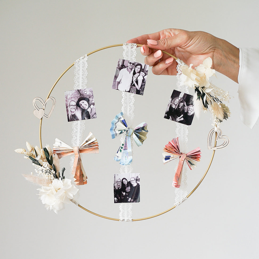 Geschenkideen aus Trockenblumen für die Hochzeit