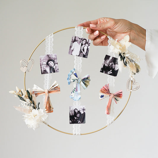 Geschenkideen aus Trockenblumen für die Hochzeit