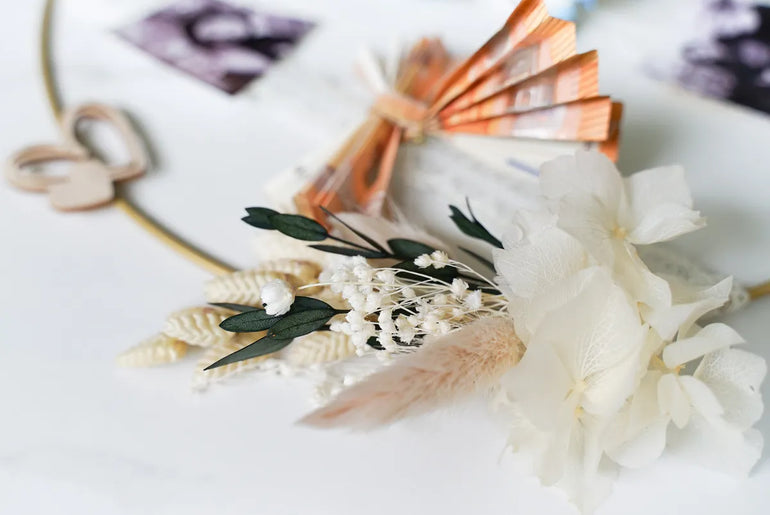 Hochzeitsgeschenk Frieda: DIY-Set mit Anleitung und Video für personalisierte Dekoration