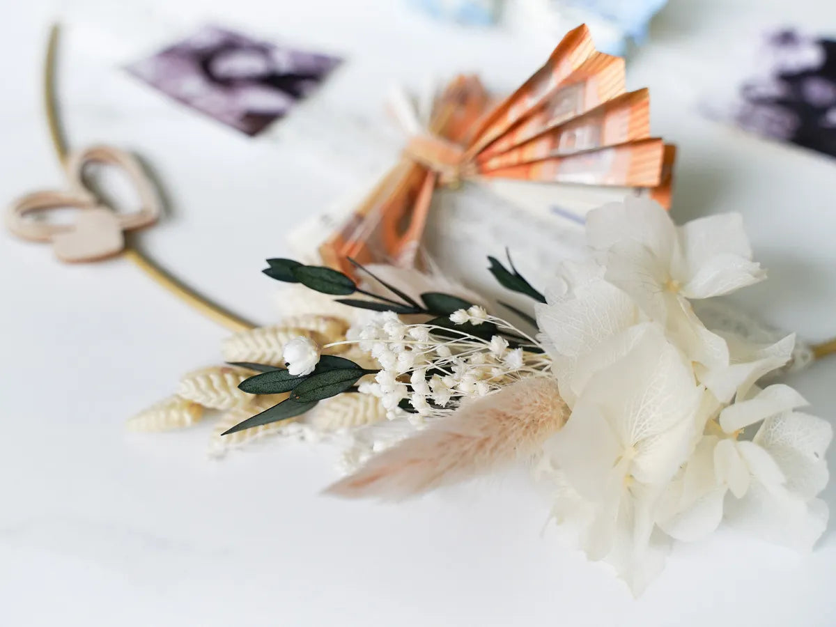 Hochzeitsgeschenk Frieda: DIY-Set mit Anleitung und Video für personalisierte Dekoration