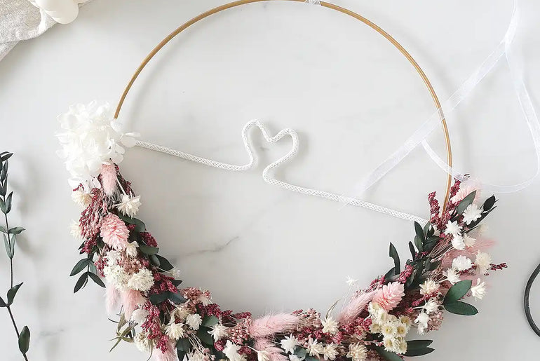 DIY-Set Trockenblumenkranz Marlies
