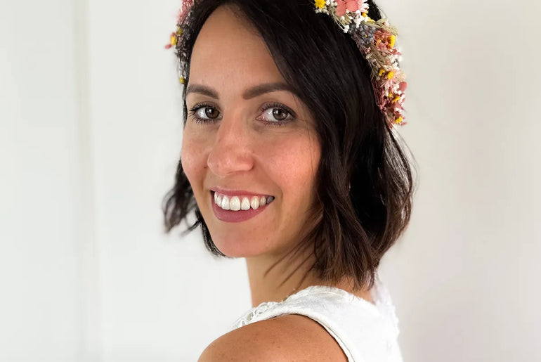 Haarkranz Leonie DIY-Set: 12 verschiedene Trockenblumen für persönlichen Blumenschmuck