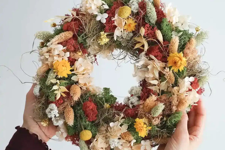 DIY-Set Tischkranz Lieselotte | 25 cm Durchmesser