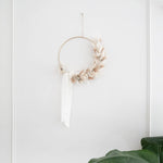 DIY Wandkranz Miri: Floristenqualität Materialien für langlebigen und stilvollen Kranz