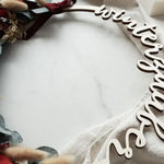 Trockenblumen Winterkranz Alma: DIY-Kit mit Anleitung und Video für individuellen Adventskranz