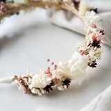 DIY Haarreif Anna: Basteldauer ca. 1,5 Stunden für eleganten Haarschmuck mit Trockenblumen