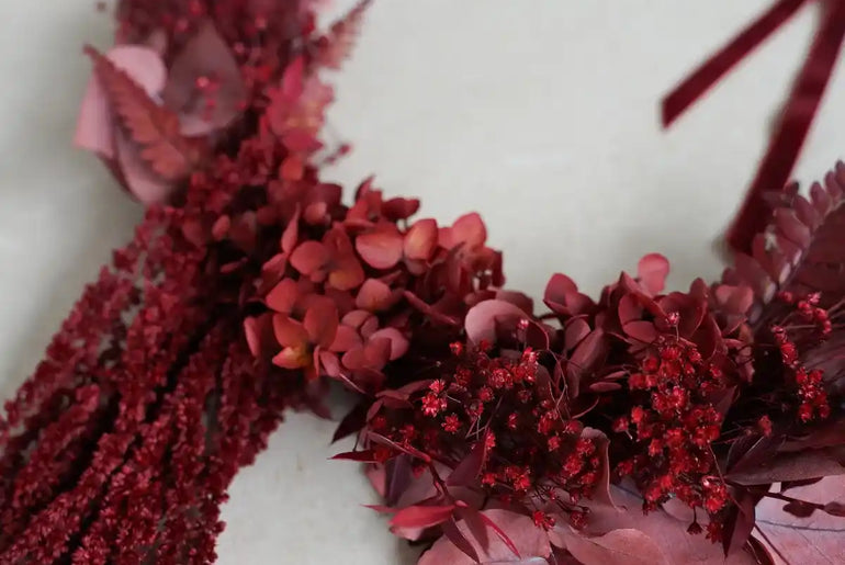 DIY-Set Trockenblumenkranz Leyla