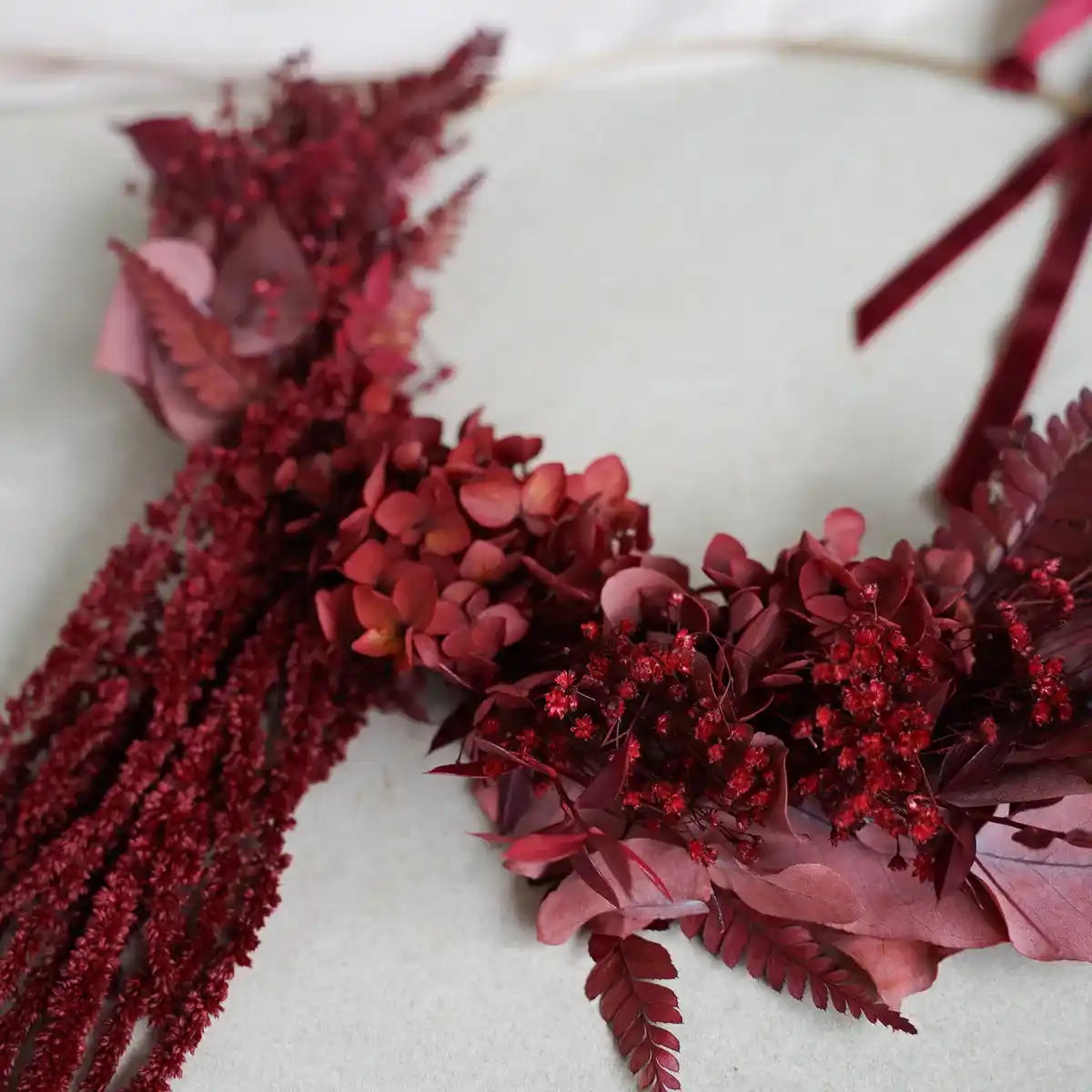 DIY-Set Trockenblumenkranz Leyla