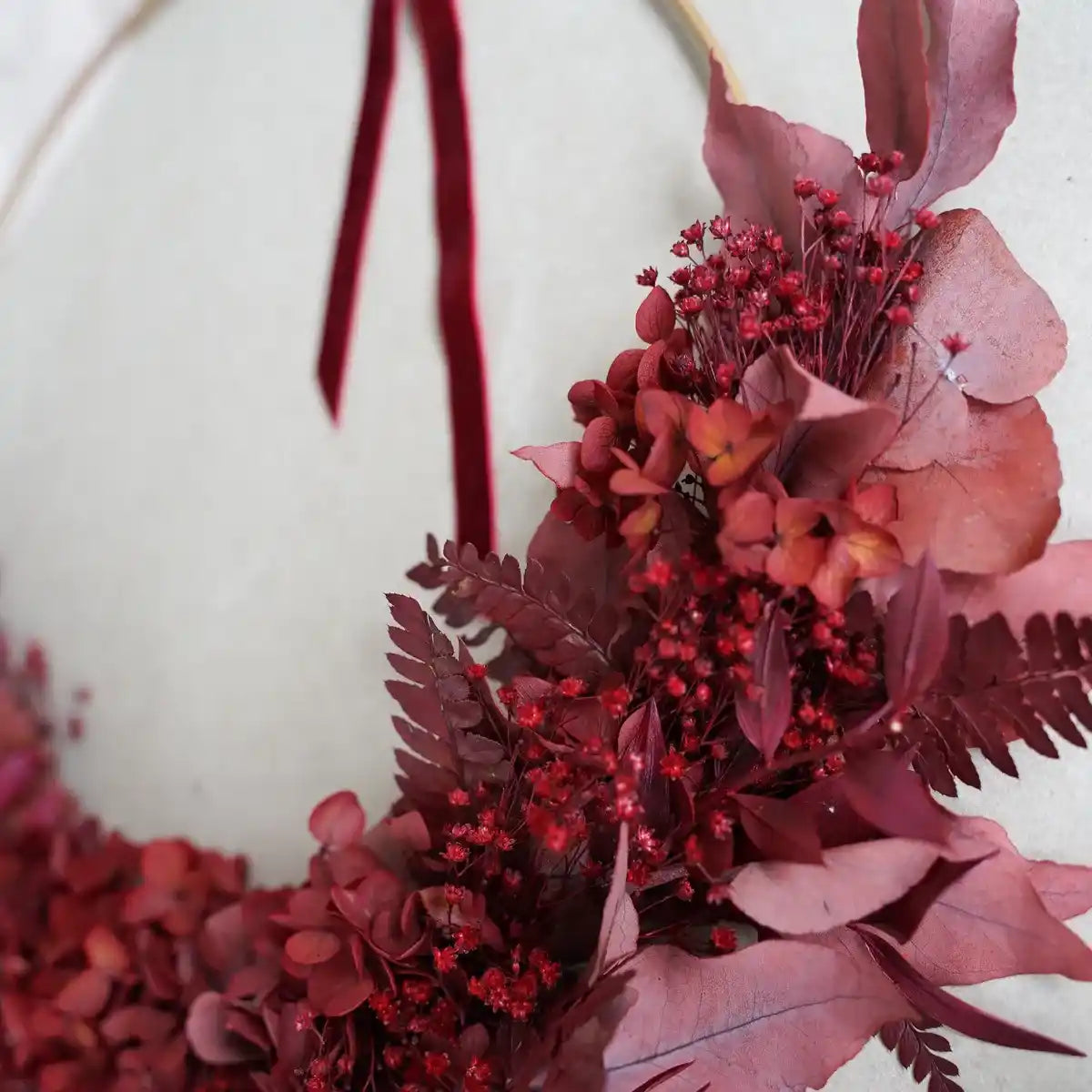 DIY-Set Trockenblumenkranz Leyla