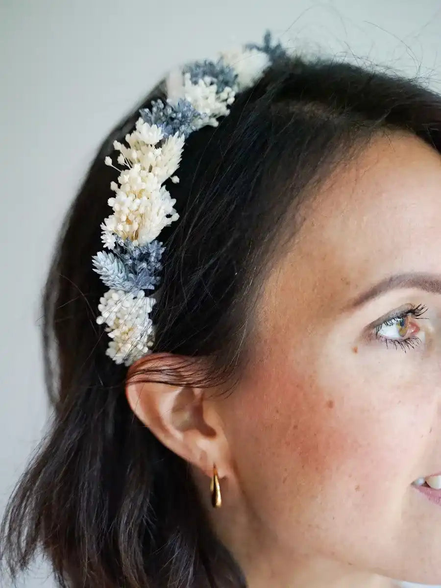 Trockenblumen Haarreif Soey: 9 handverlesene Trockenblumenarten für einzigartigen Haarschmuck