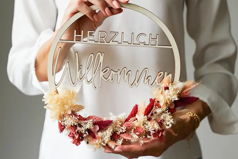 Bastelset Isabelle: Holzring mit 