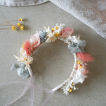 Trockenblumen-Blumenarmband Marta für JGA und Hochzeit