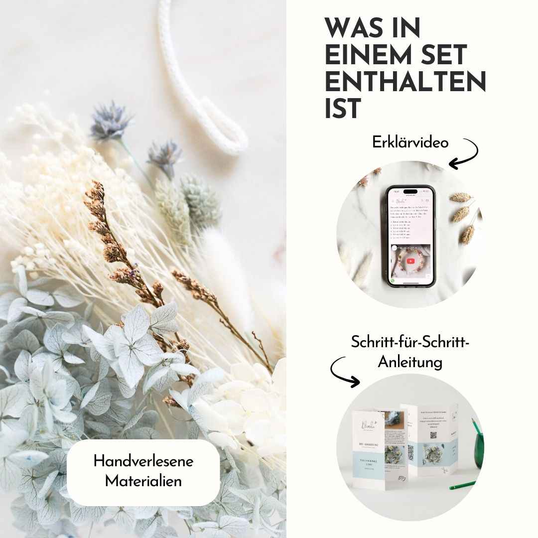 DIY-Set Blumenarmband Clementine