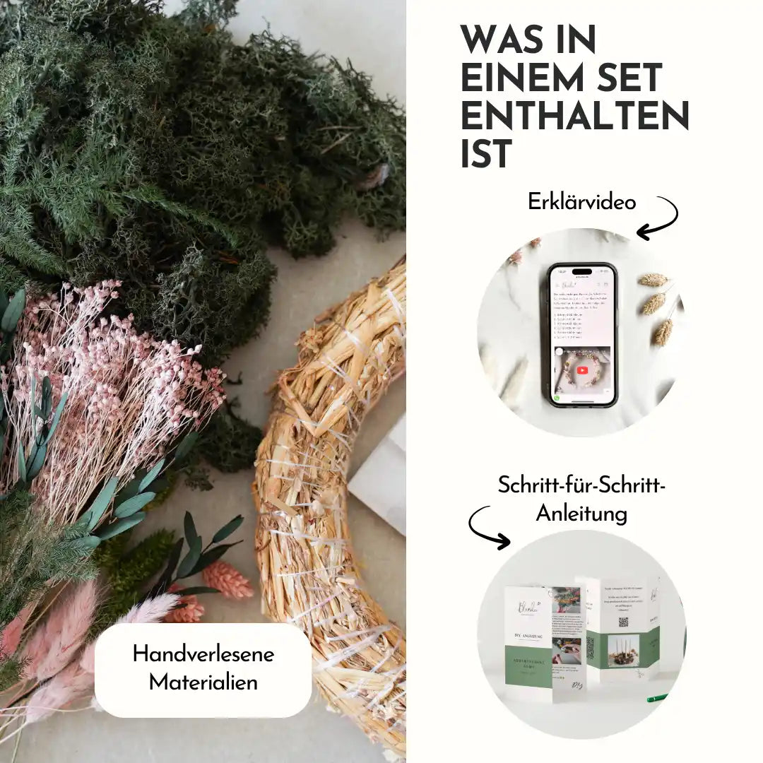 DIY-Set Adventskranz Linda
