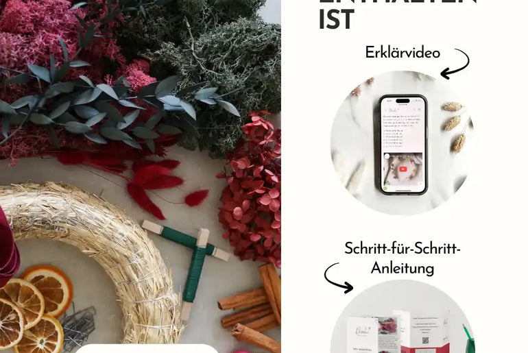 DIY-Set Adventskranz Maria