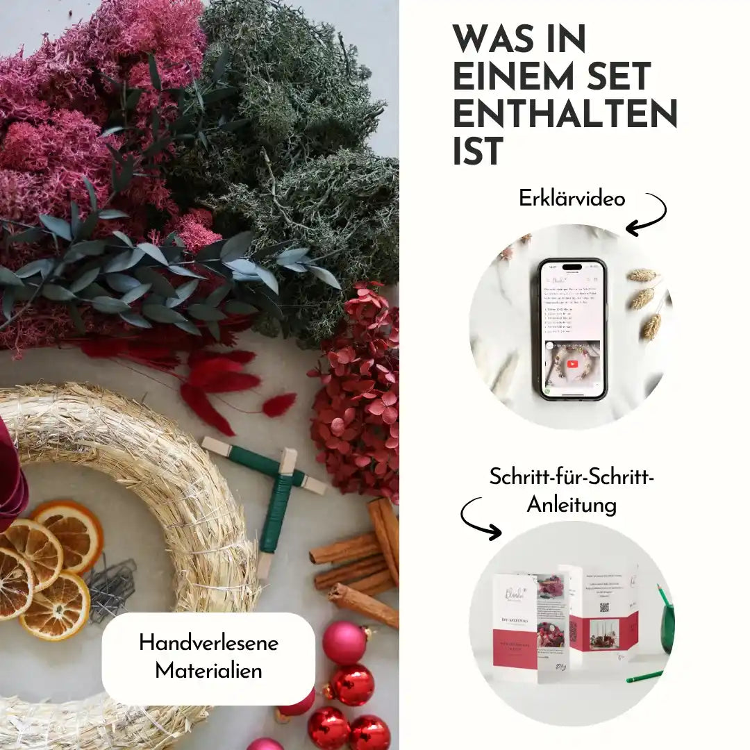 DIY-Set Adventskranz Maria