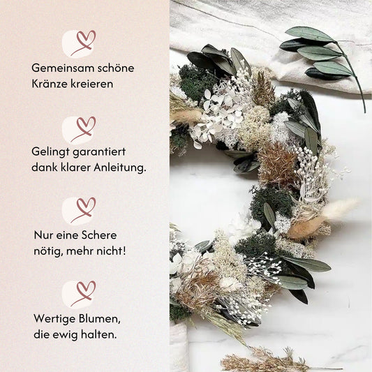 DIY-Set Adventskranz Hannah von Blumelei – weitere Produktansicht