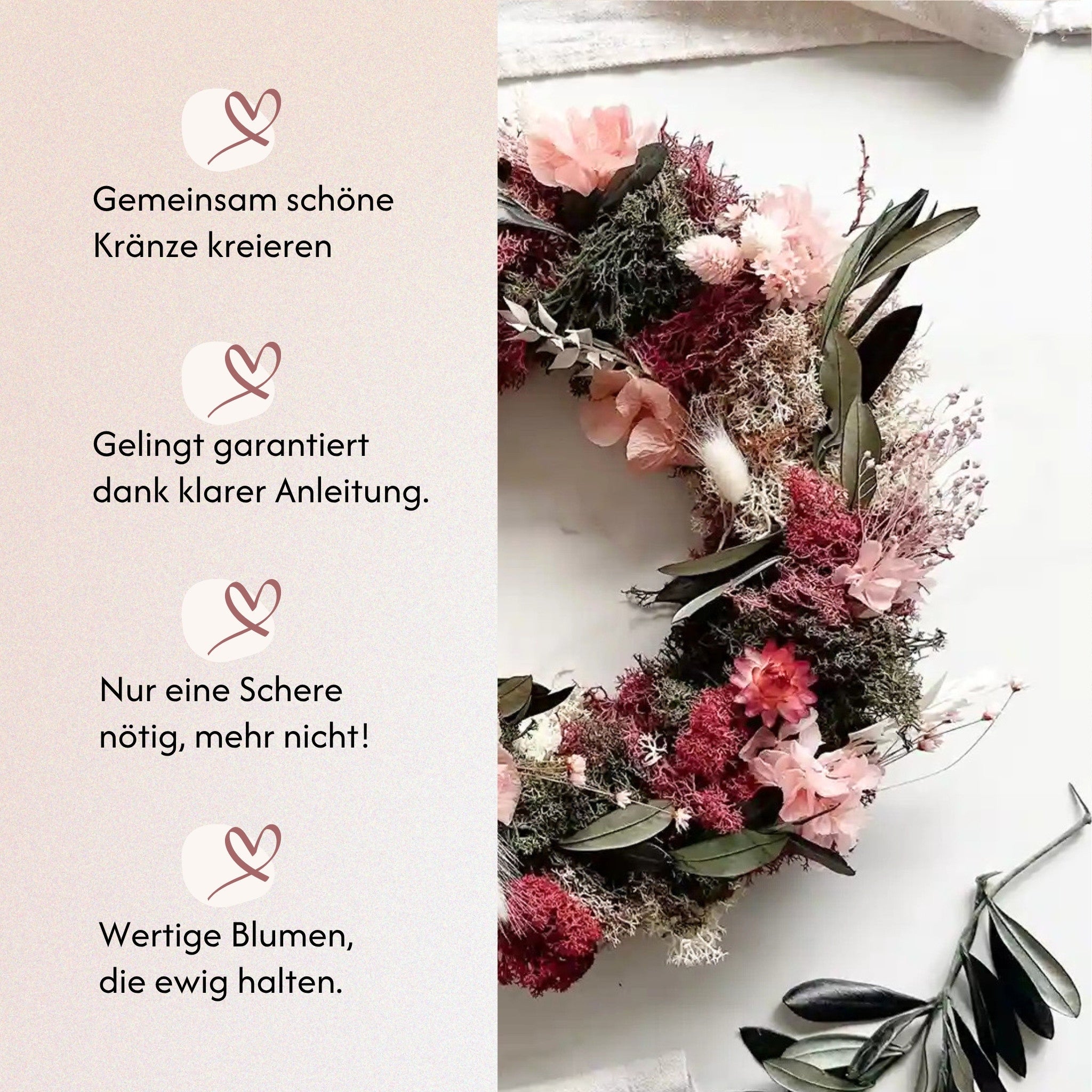 DIY-Set Adventskranz Sophie von Blumelei – weitere Produktansicht