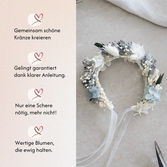 DIY-Set Blumenarmband Lorelei von Blumelei – weitere Produktansicht