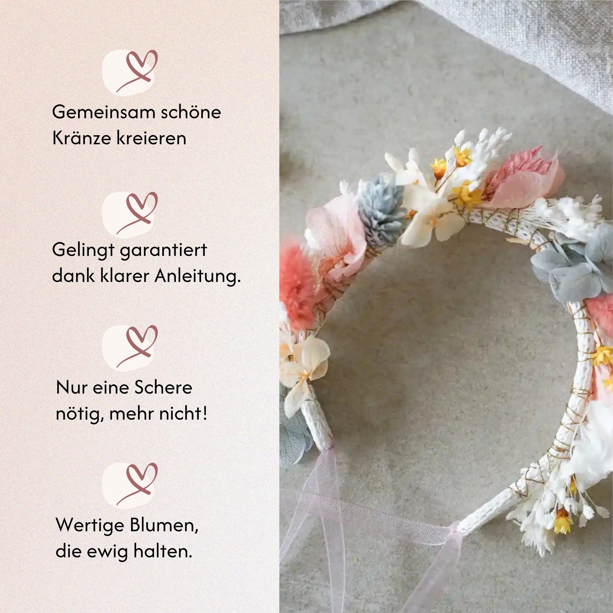 DIY-Set Blumenarmband Marta von Blumelei – weitere Produktansicht
