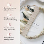 DIY-Set Fensterkranz Heidi von Blumelei – weitere Produktansicht