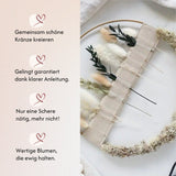 DIY-Set Fensterkranz Heidi von Blumelei – weitere Produktansicht