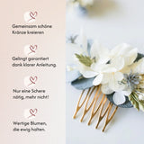 DIY-Set Haarkamm Lisa von Blumelei – weitere Produktansicht