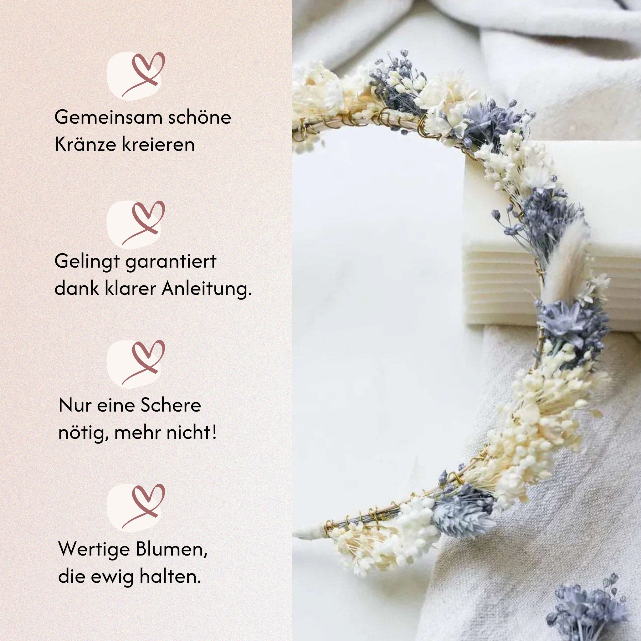DIY-Set Haarreif Soey von Blumelei – weitere Produktansicht