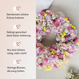 DIY-Set Tischkranz Camilla von Blumelei – weitere Produktansicht
