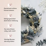 DIY-Set Tischkranz Iva von Blumelei – weitere Produktansicht