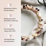 DIY-Set Trockenblumen Haarreif Anna von Blumelei – weitere Produktansicht