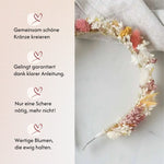 DIY-Set Trockenblumen Haarreif Cara von Blumelei – weitere Produktansicht