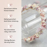DIY-Set Trockenblumen Haarreif Mia von Blumelei – weitere Produktansicht