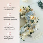 DIY-Set Trockenblumen Tischkranz Lori von Blumelei – weitere Produktansicht