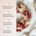 DIY-Set Trockenblumen Tischkranz Paulina von Blumelei – weitere Produktansicht