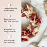 DIY-Set Trockenblumen Tischkranz Paulina von Blumelei – weitere Produktansicht
