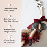 DIY-Set Trockenblumen Winterkranz Alma von Blumelei – weitere Produktansicht