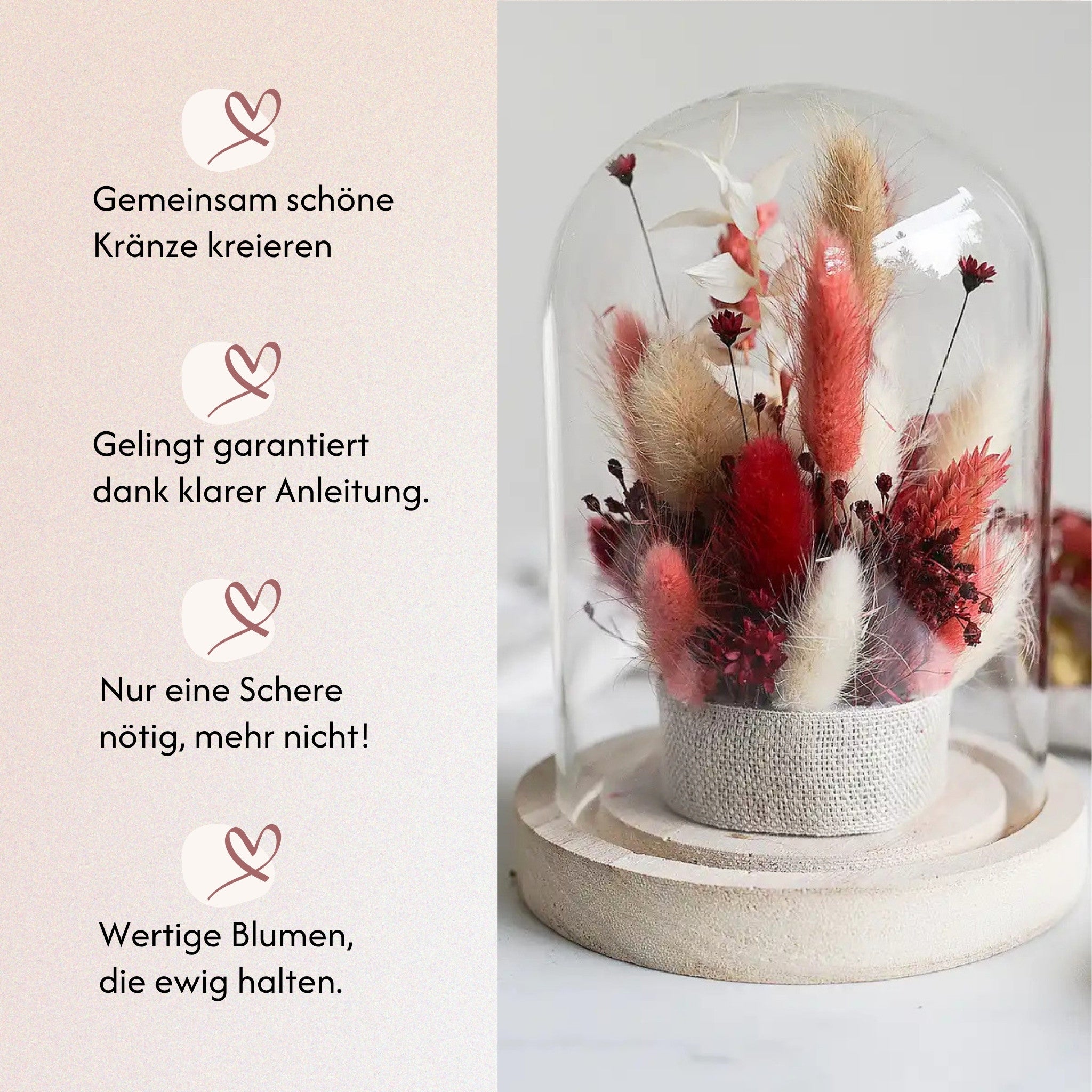 DIY-Set Trockenblumengesteck Franka von Blumelei – weitere Produktansicht