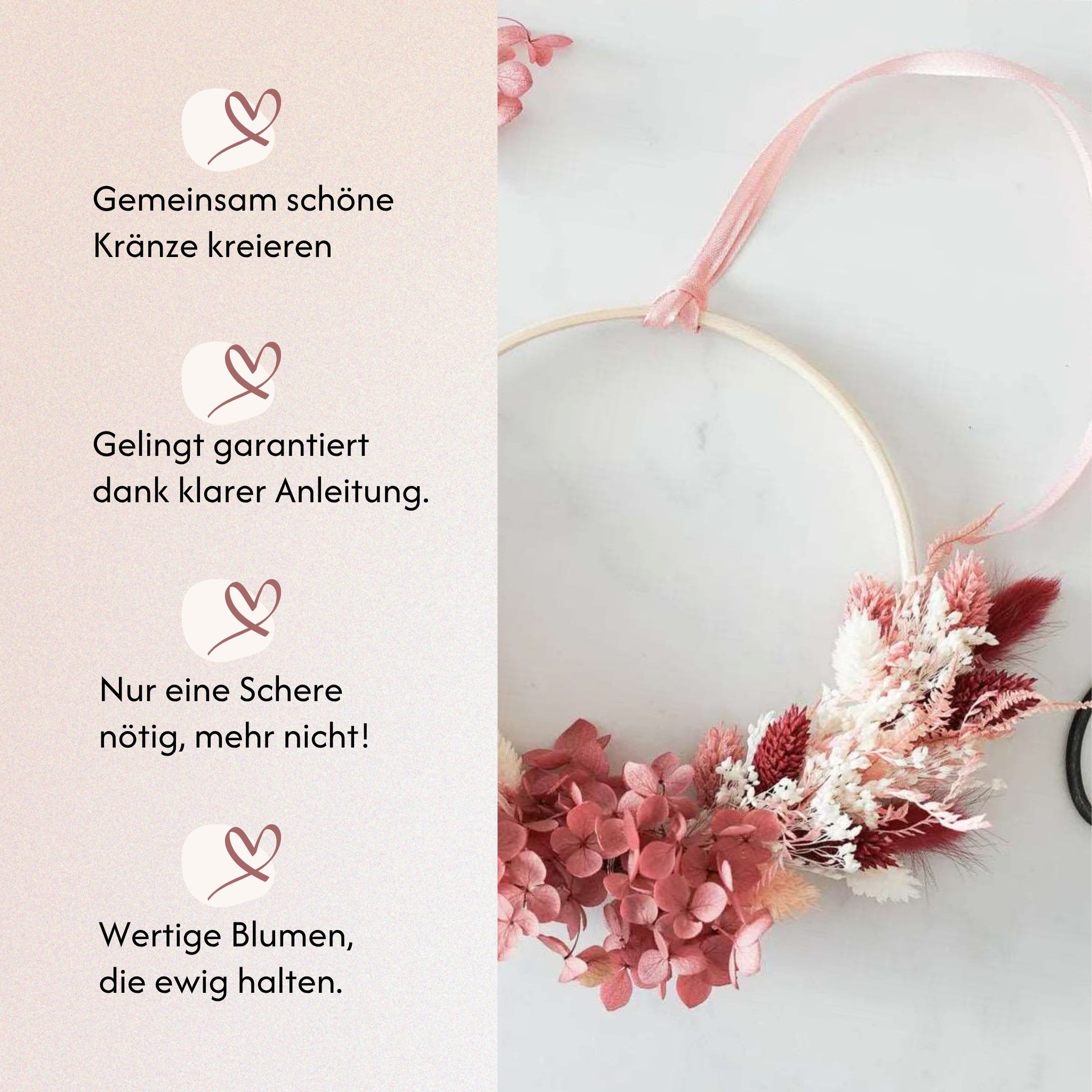 DIY-Set Türkranz Marie von Blumelei – weitere Produktansicht