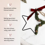 DIY-Set Weihnachtsstern Stella grün von Blumelei – weitere Produktansicht